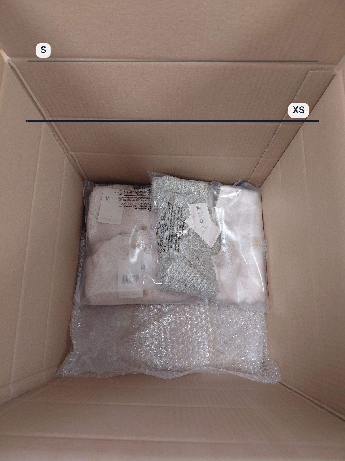 A packed Bringbox going to United Arab Emirates
