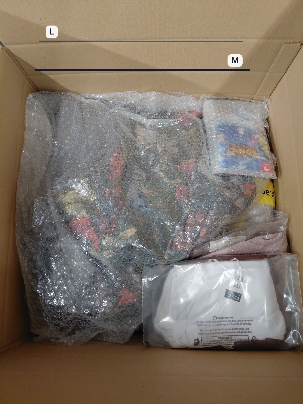 A packed Bringbox going to United Arab Emirates
