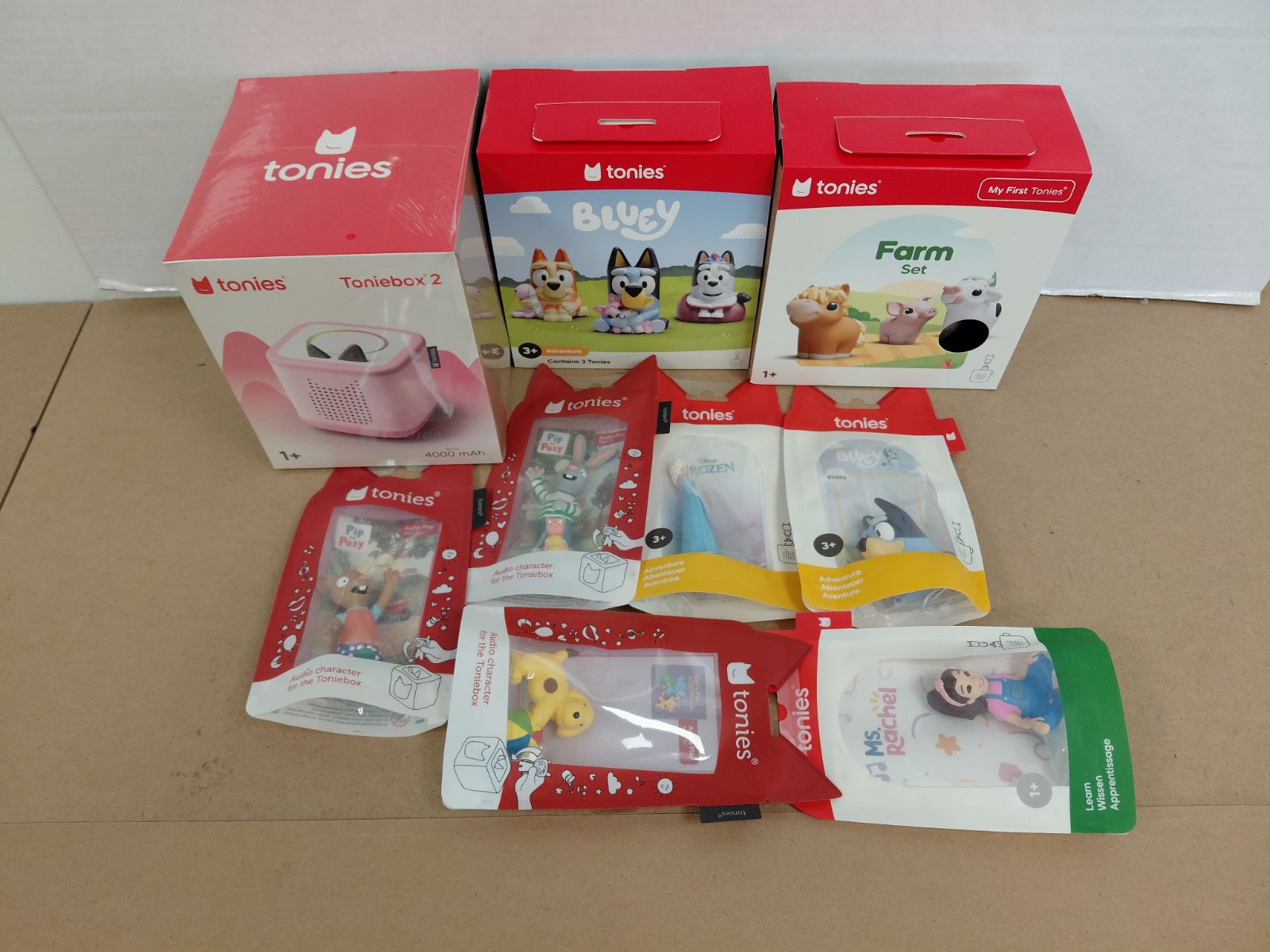 A parcel that went into this box