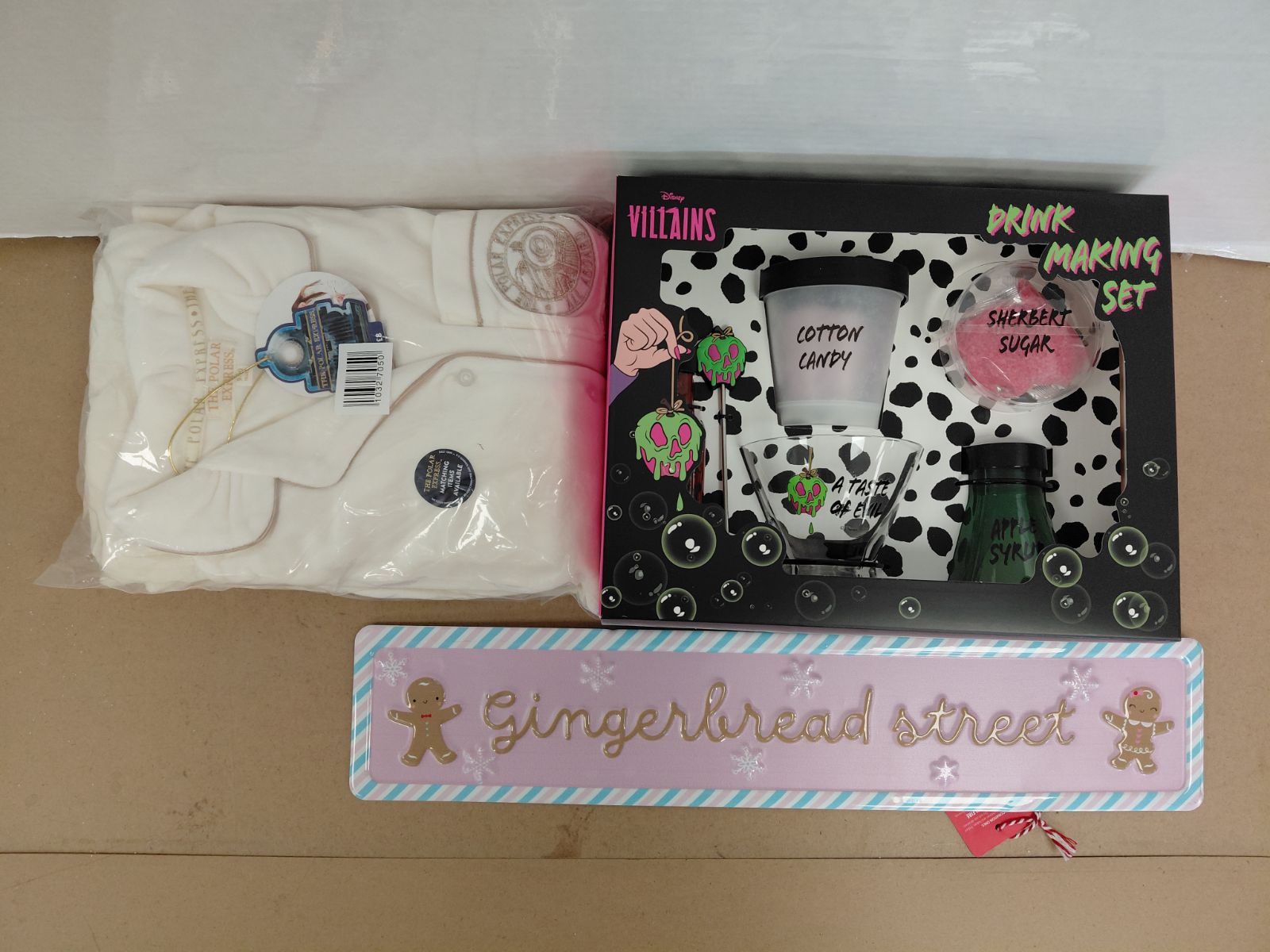A parcel that went into this box