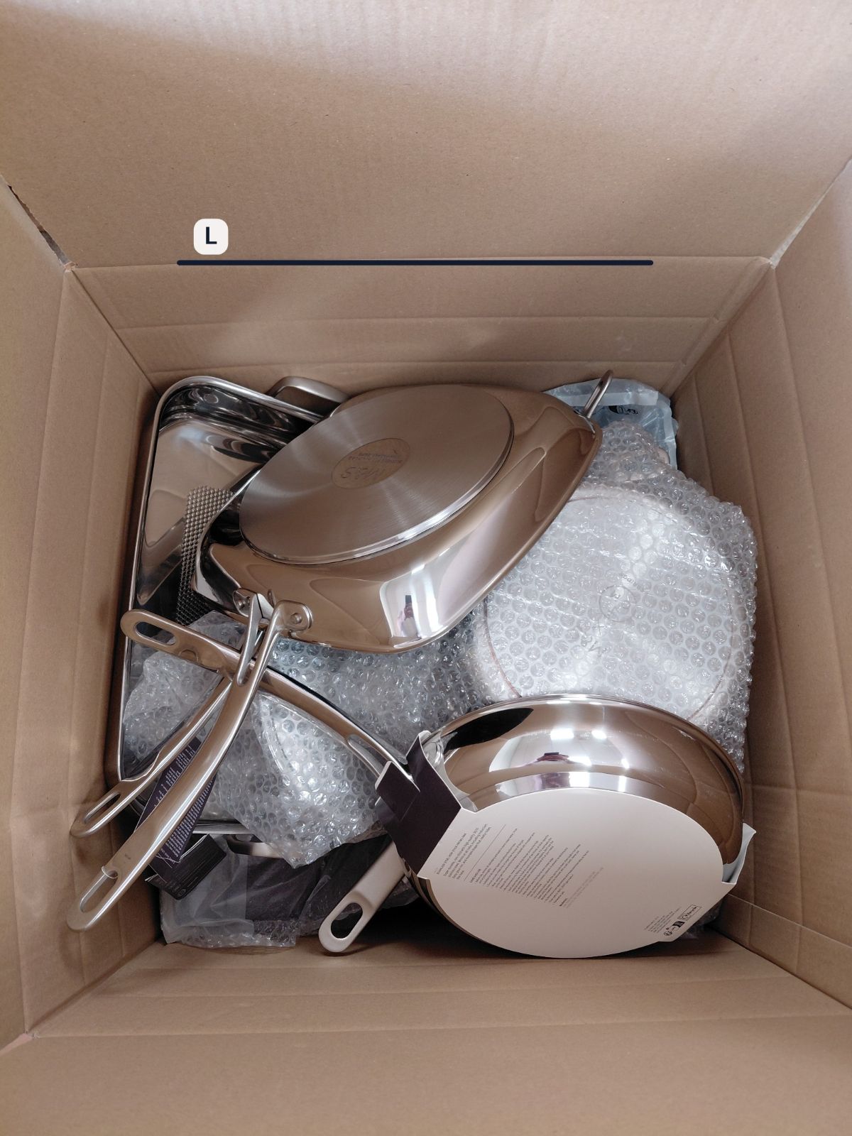 A packed Bringbox going to United Arab Emirates