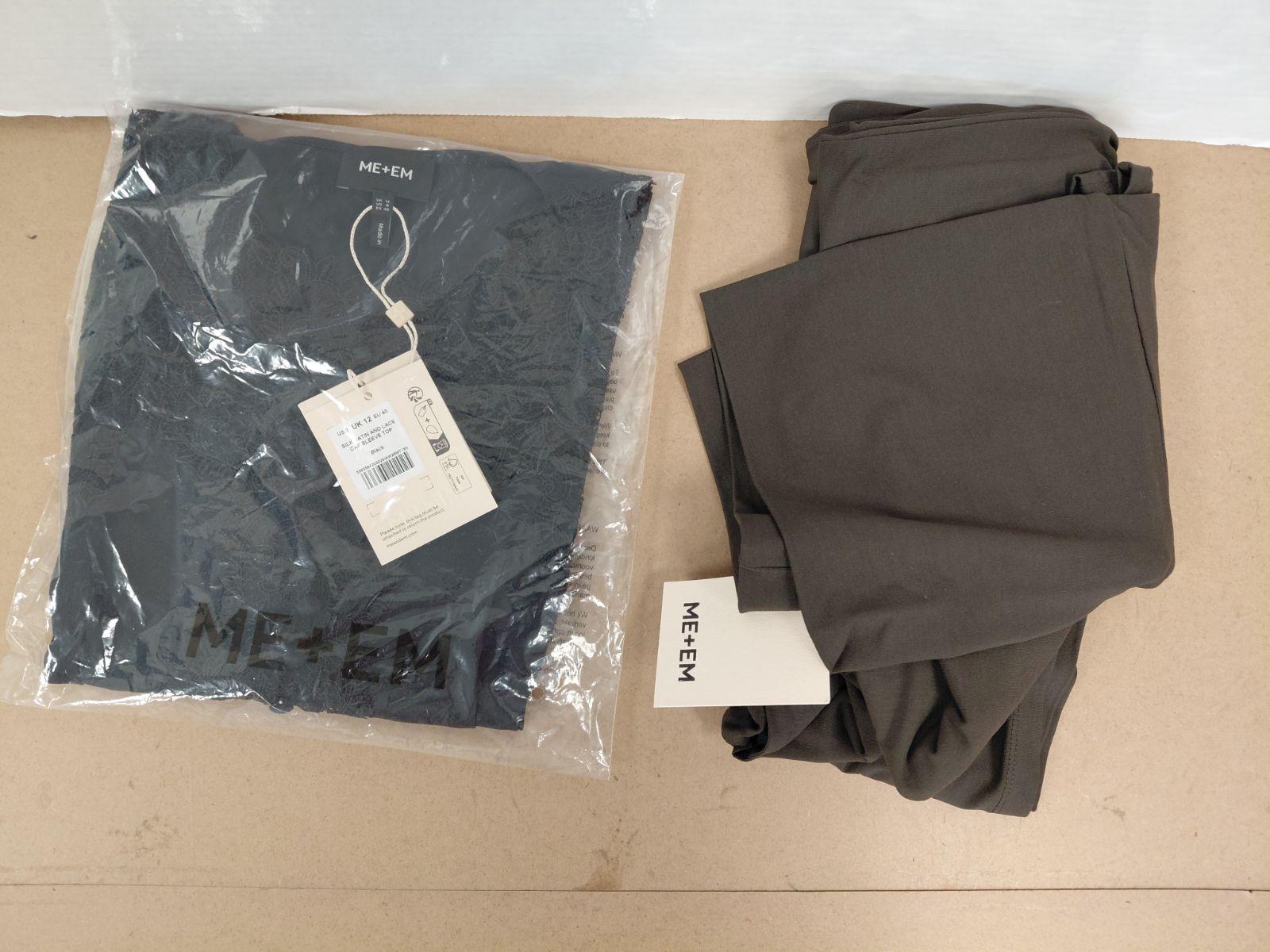 A parcel that went into this box
