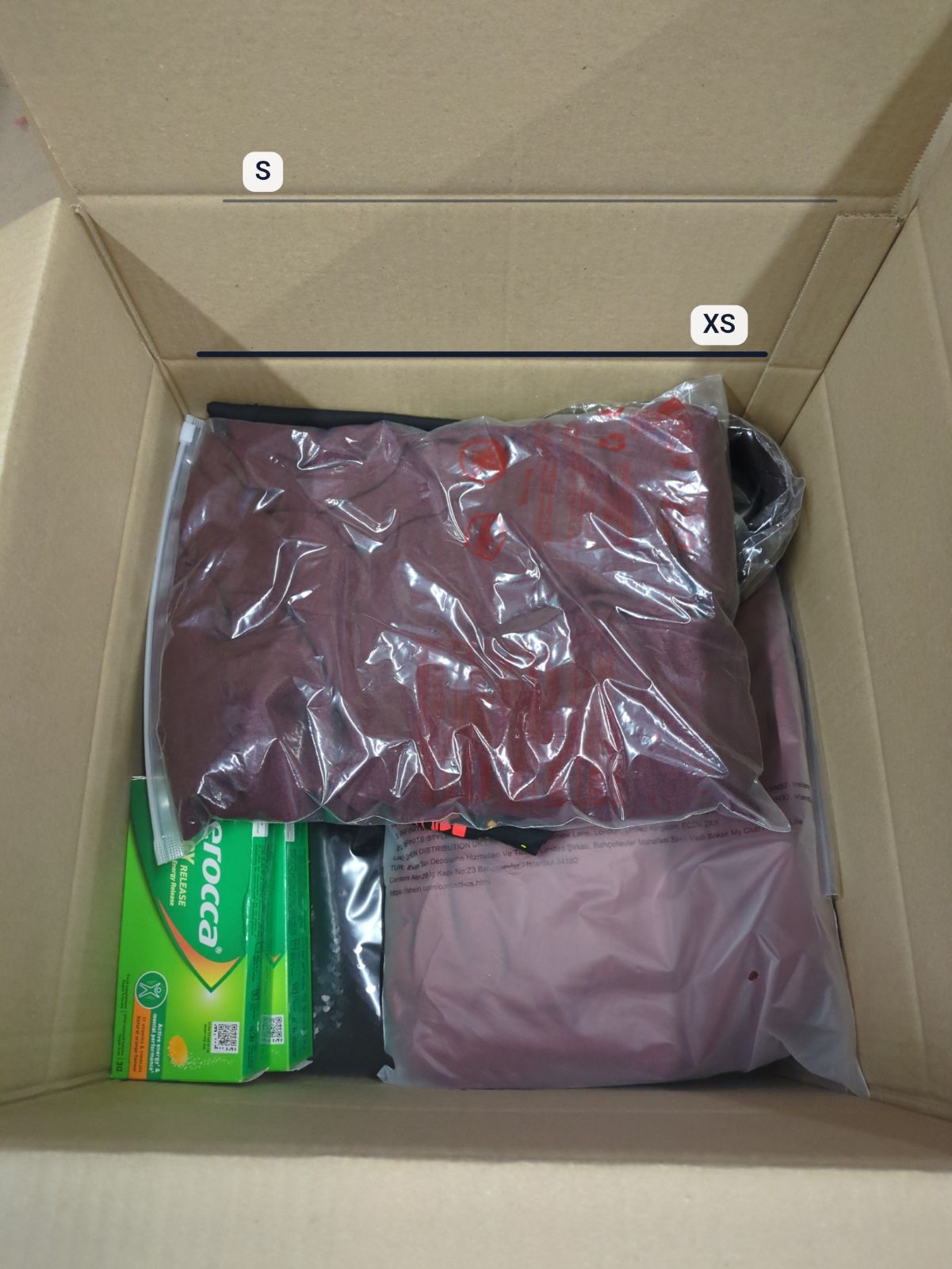 A packed Bringbox going to United Arab Emirates