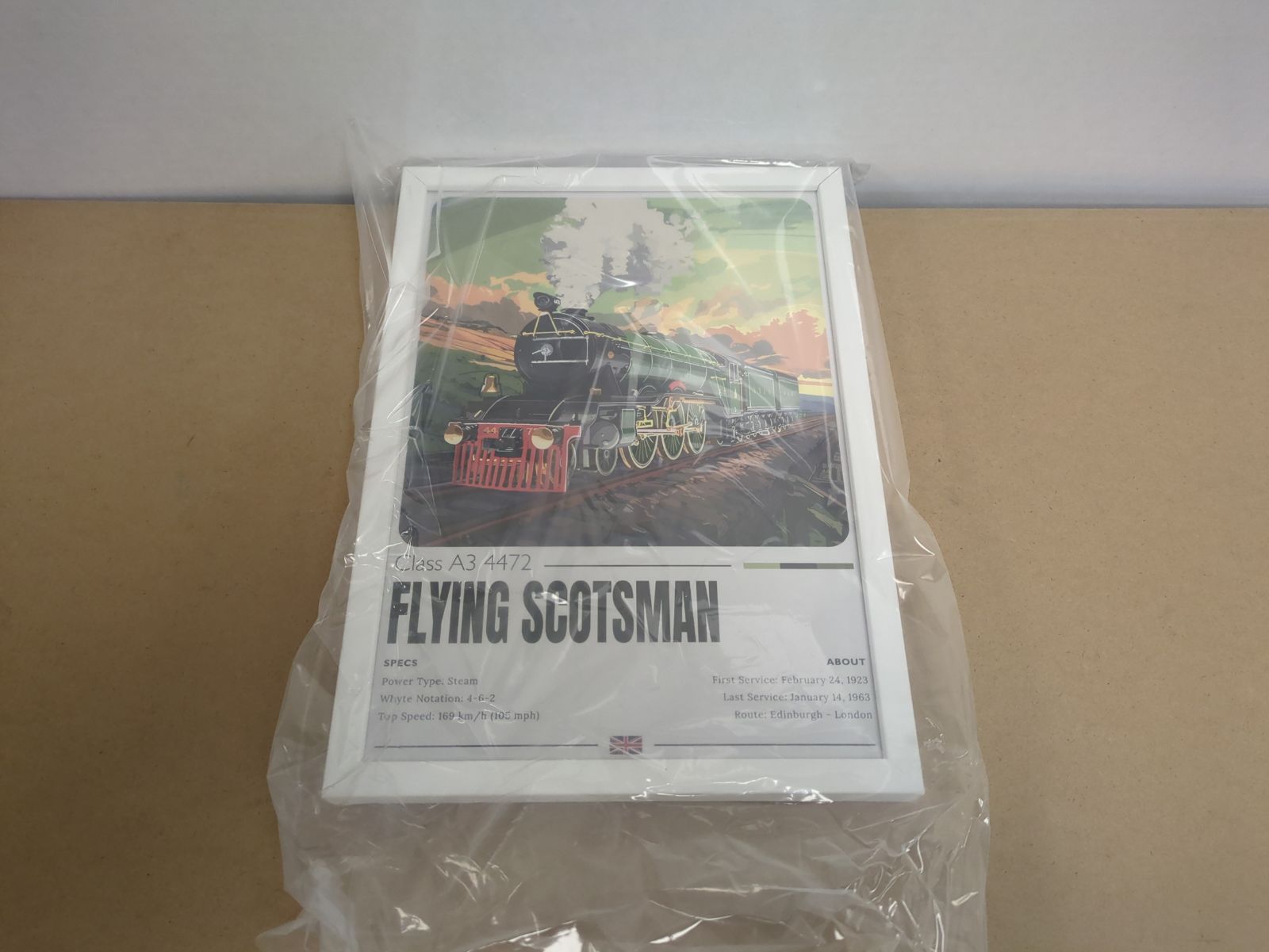 A parcel that went into this box