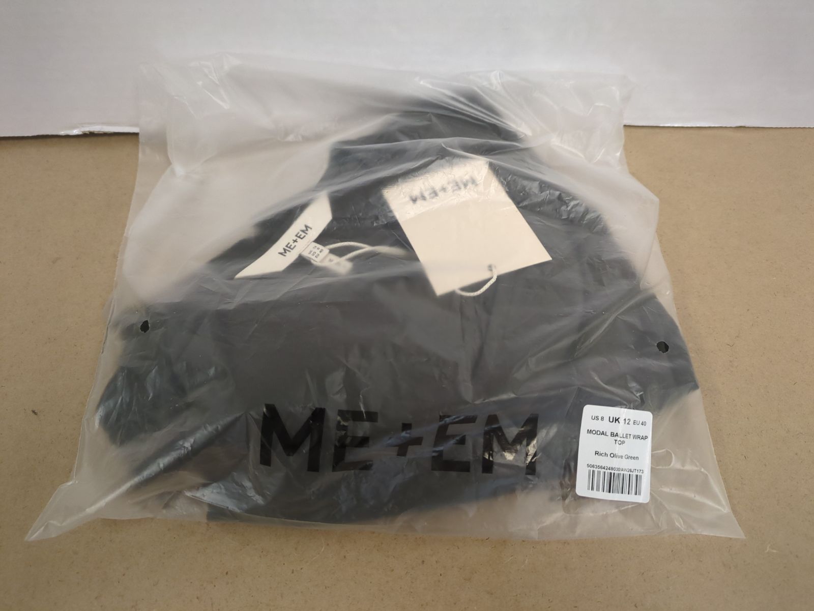 A parcel that went into this box