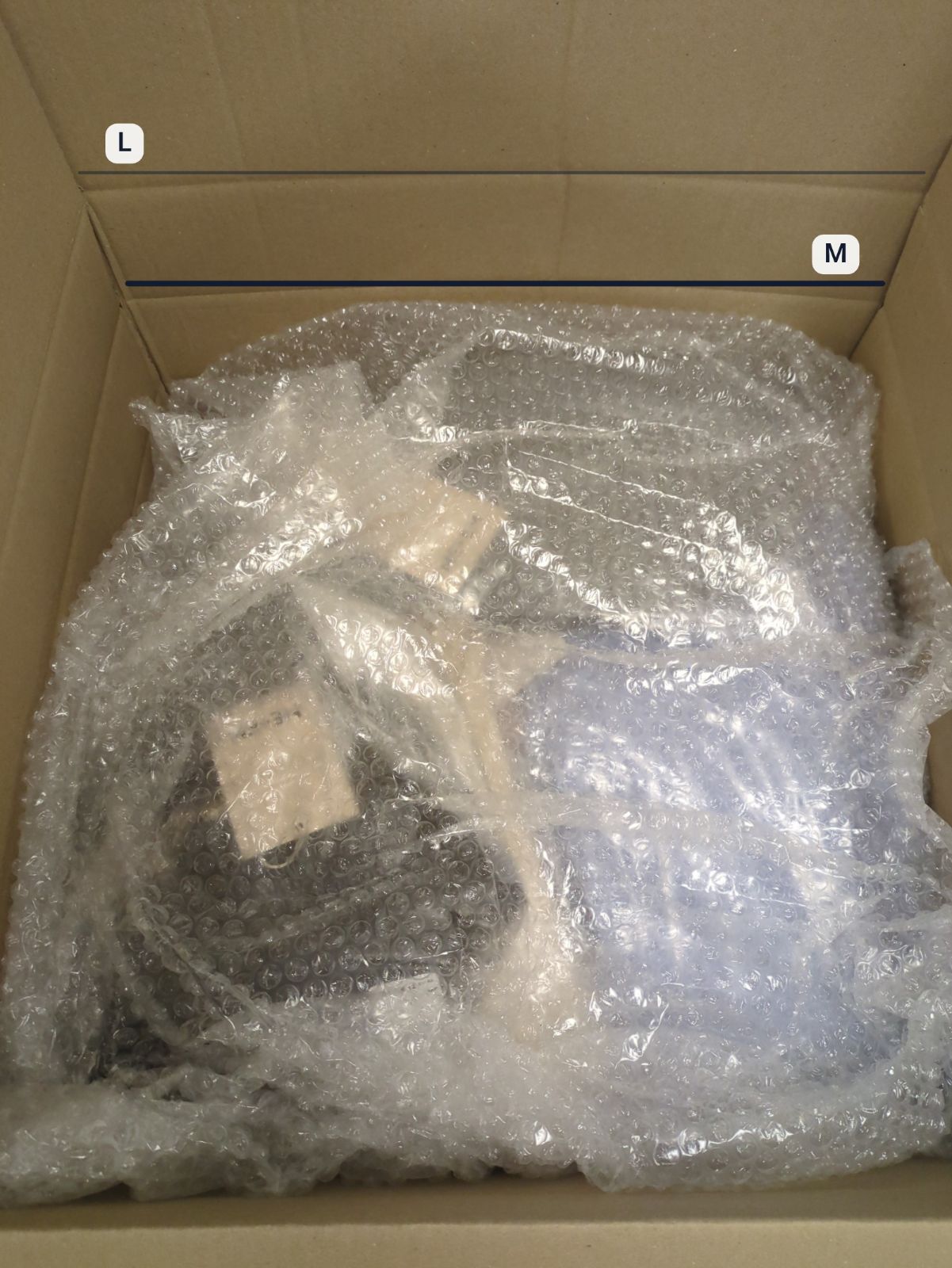 A packed Bringbox going to United Arab Emirates