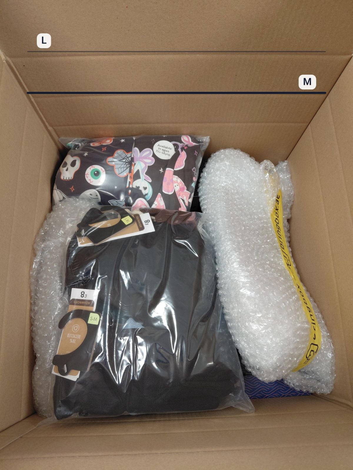 A packed Bringbox going to United Arab Emirates