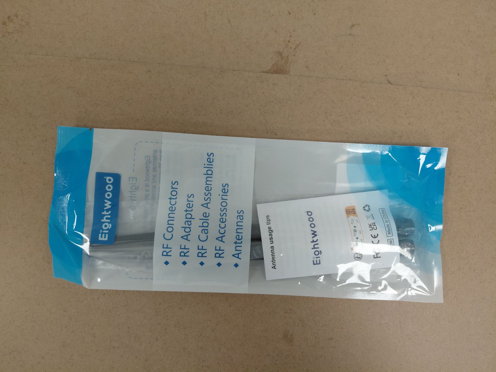 A parcel that went into this box