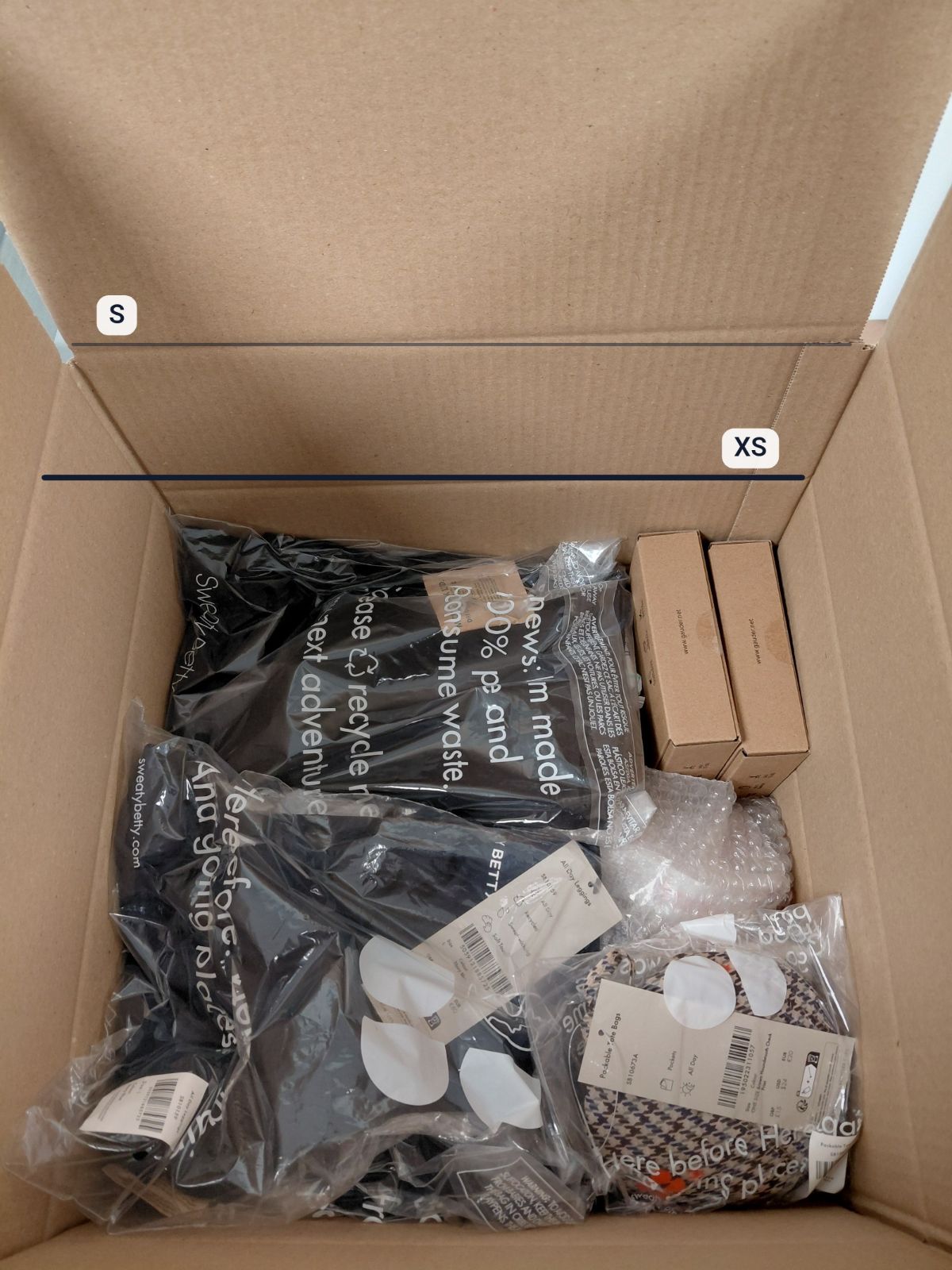 A packed Bringbox going to United Arab Emirates