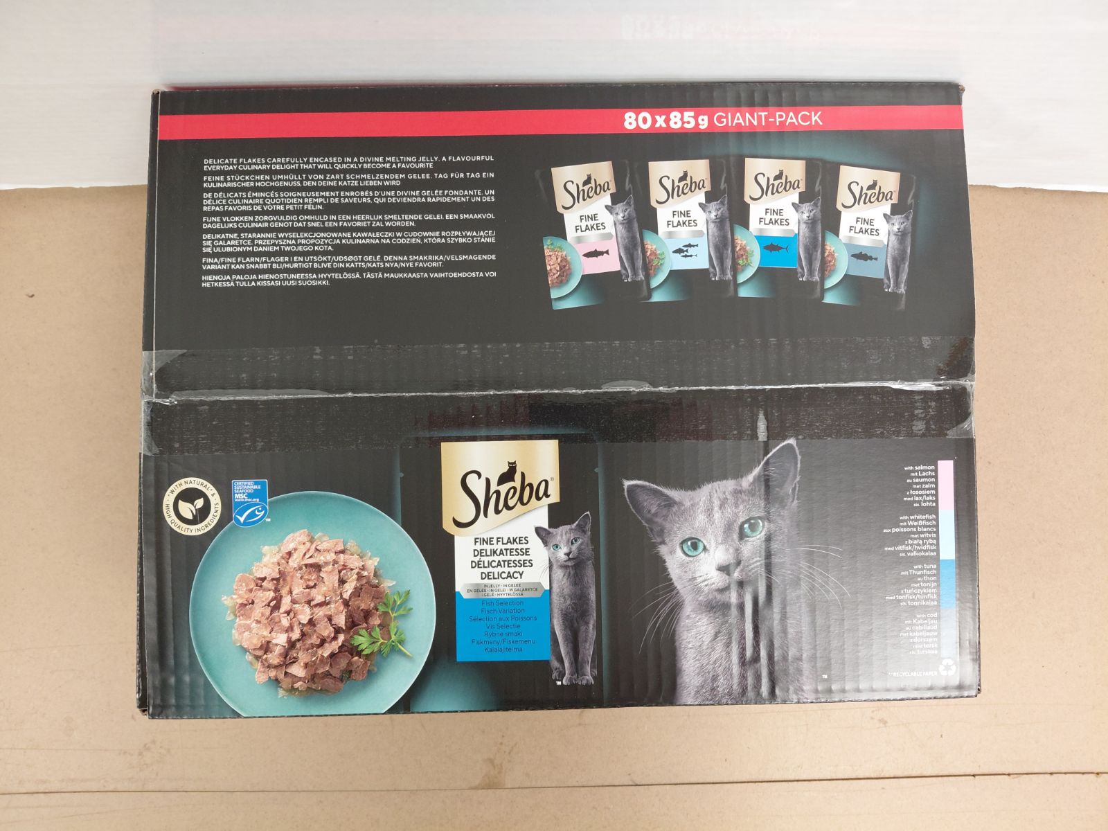 A parcel that went into this box