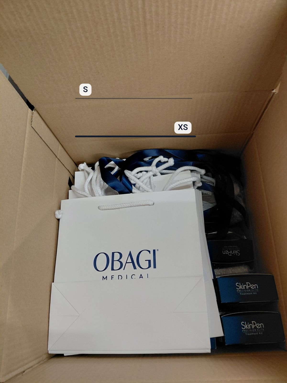 A packed Bringbox going to United Arab Emirates