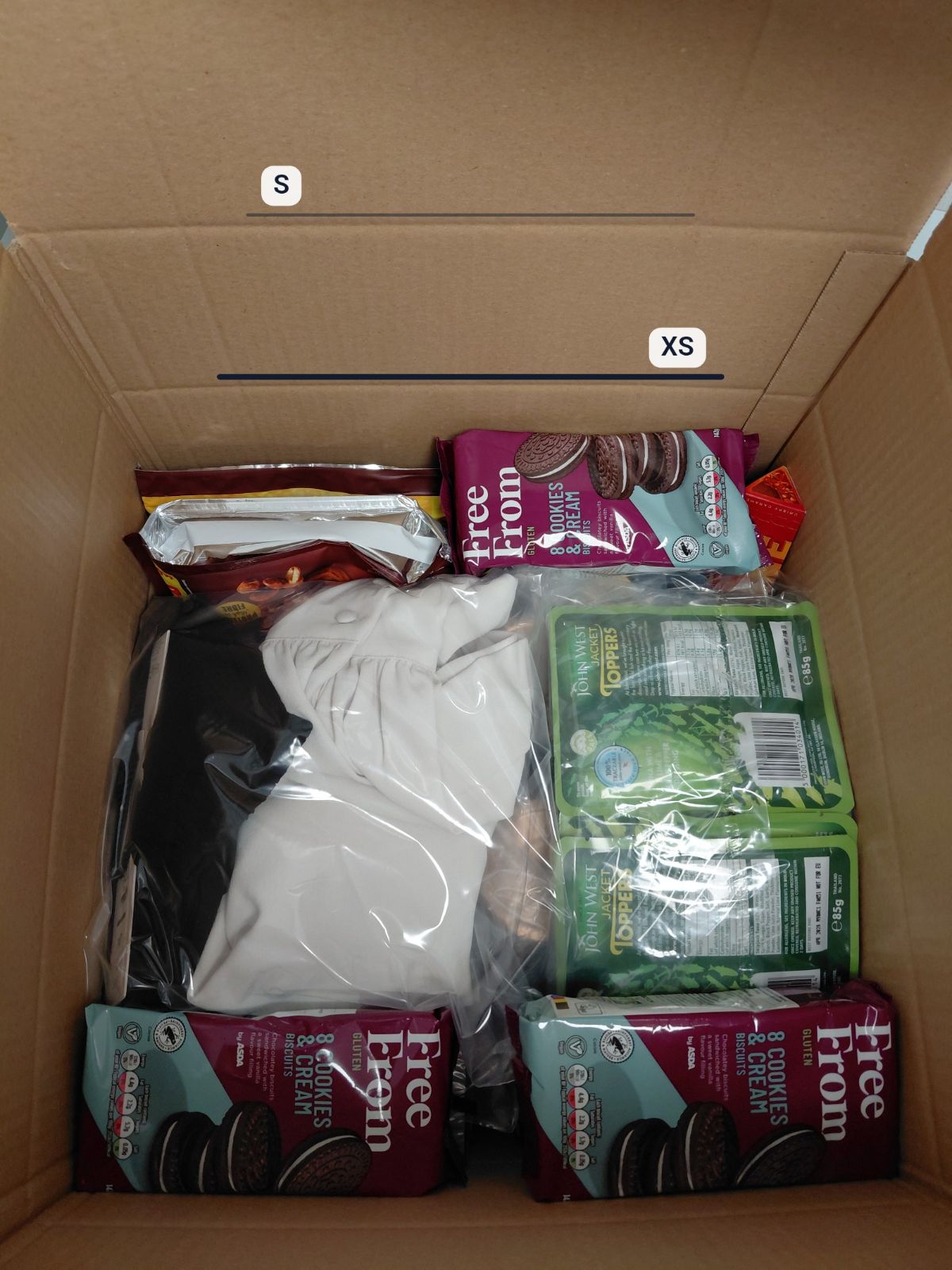 A packed Bringbox going to United Arab Emirates