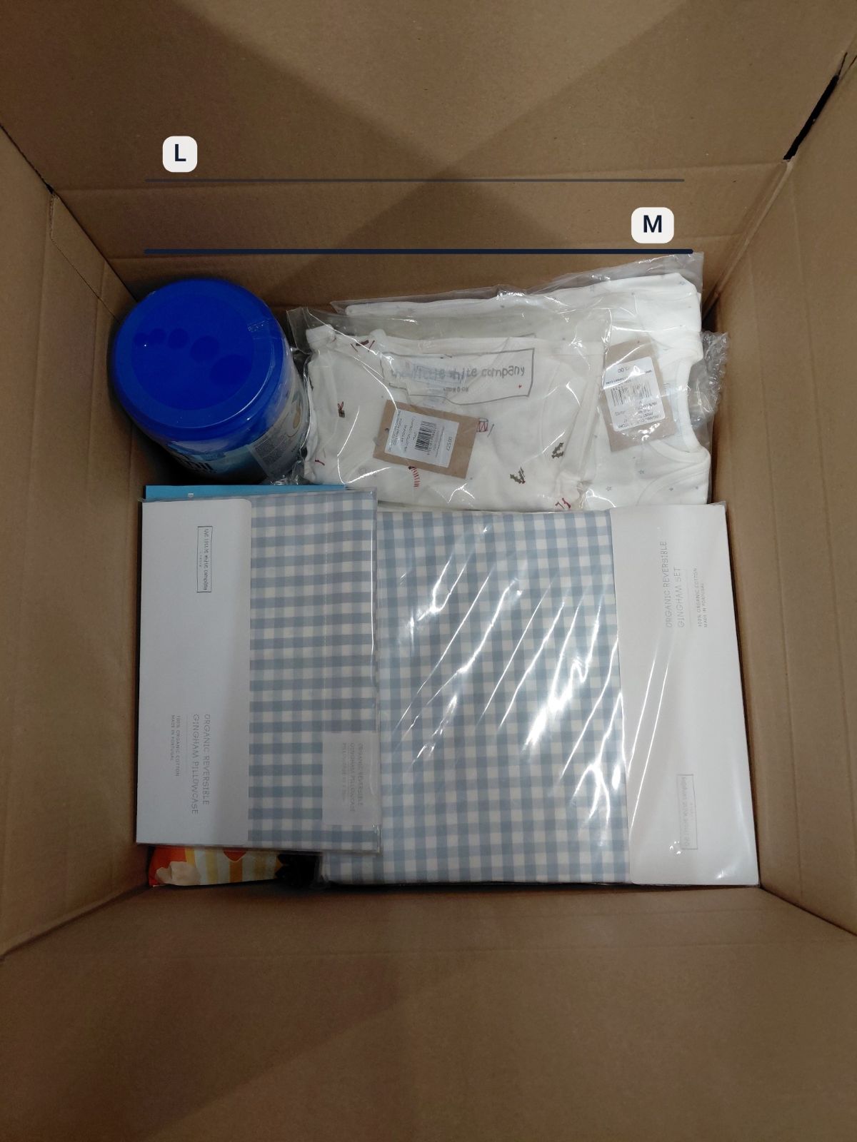 A packed Bringbox going to United Arab Emirates