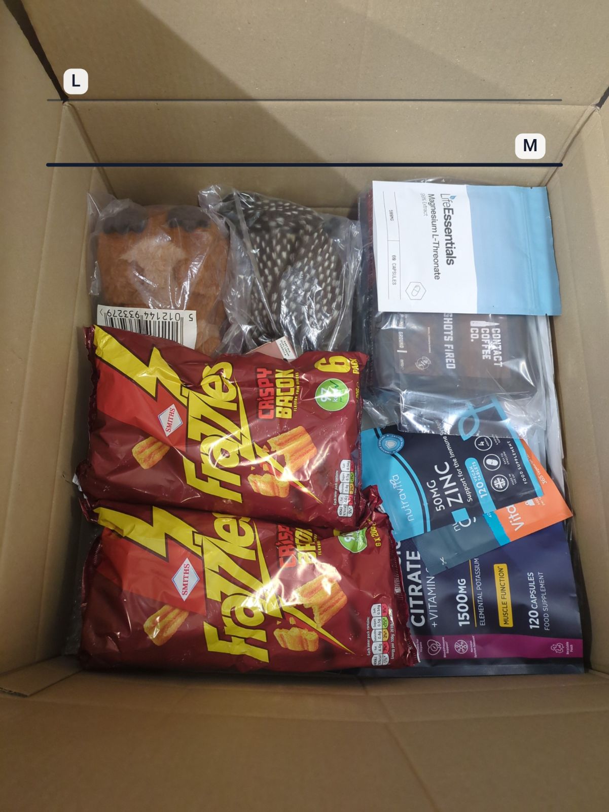 A packed Bringbox going to Kuwait