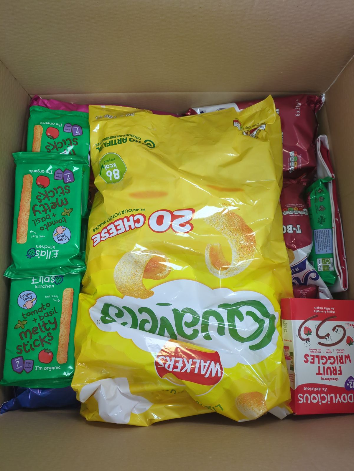 A packed Bringbox going to United Arab Emirates