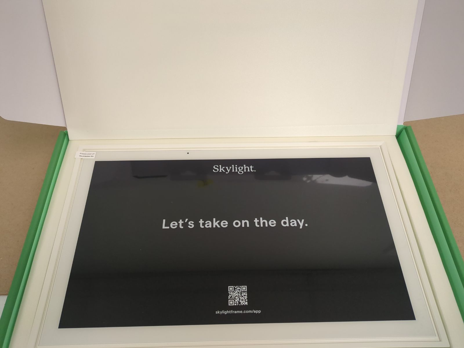 A parcel that went into this box