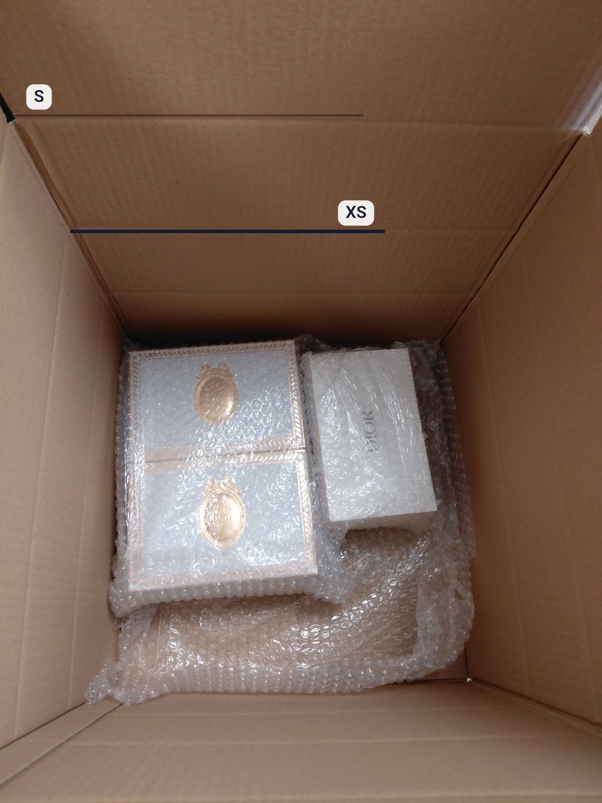 A packed Bringbox going to United Arab Emirates