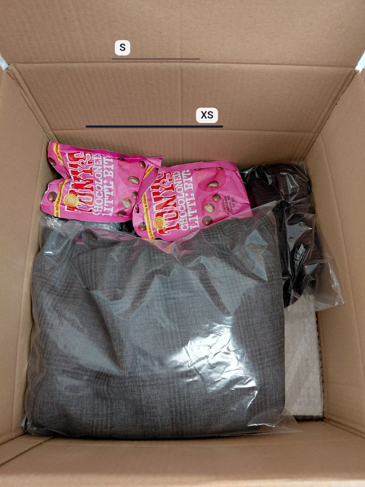 A packed Bringbox going to United Arab Emirates