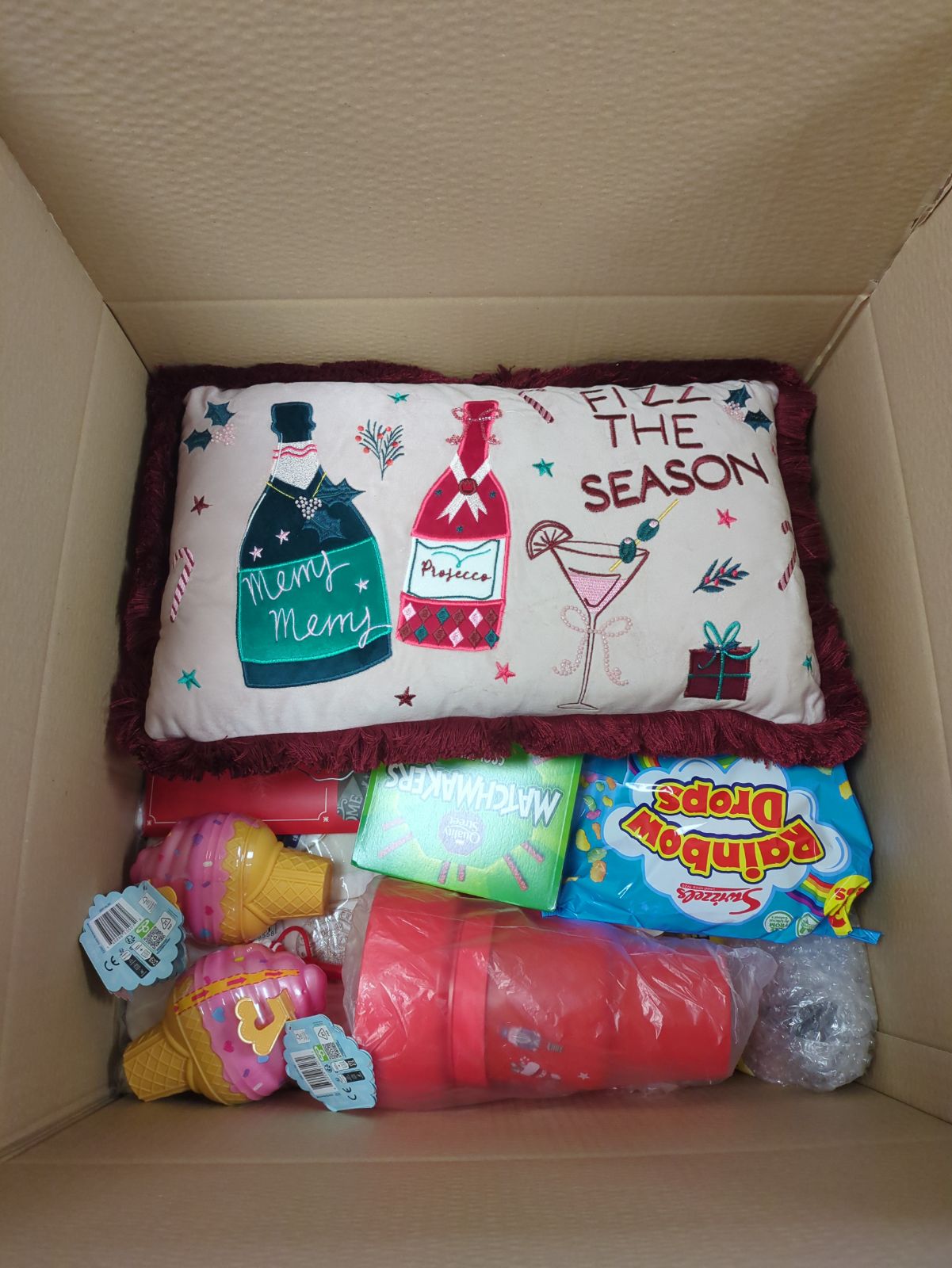 A packed Bringbox going to United Arab Emirates