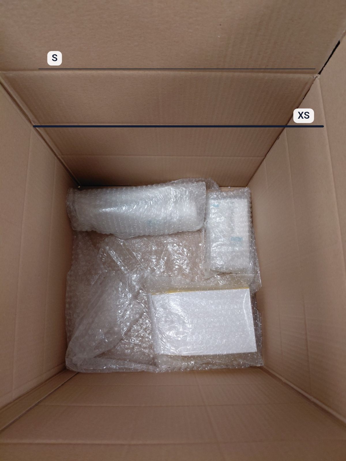 A packed Bringbox going to United Arab Emirates