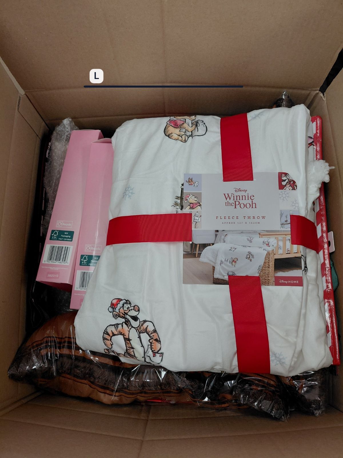 A packed Bringbox going to United Arab Emirates