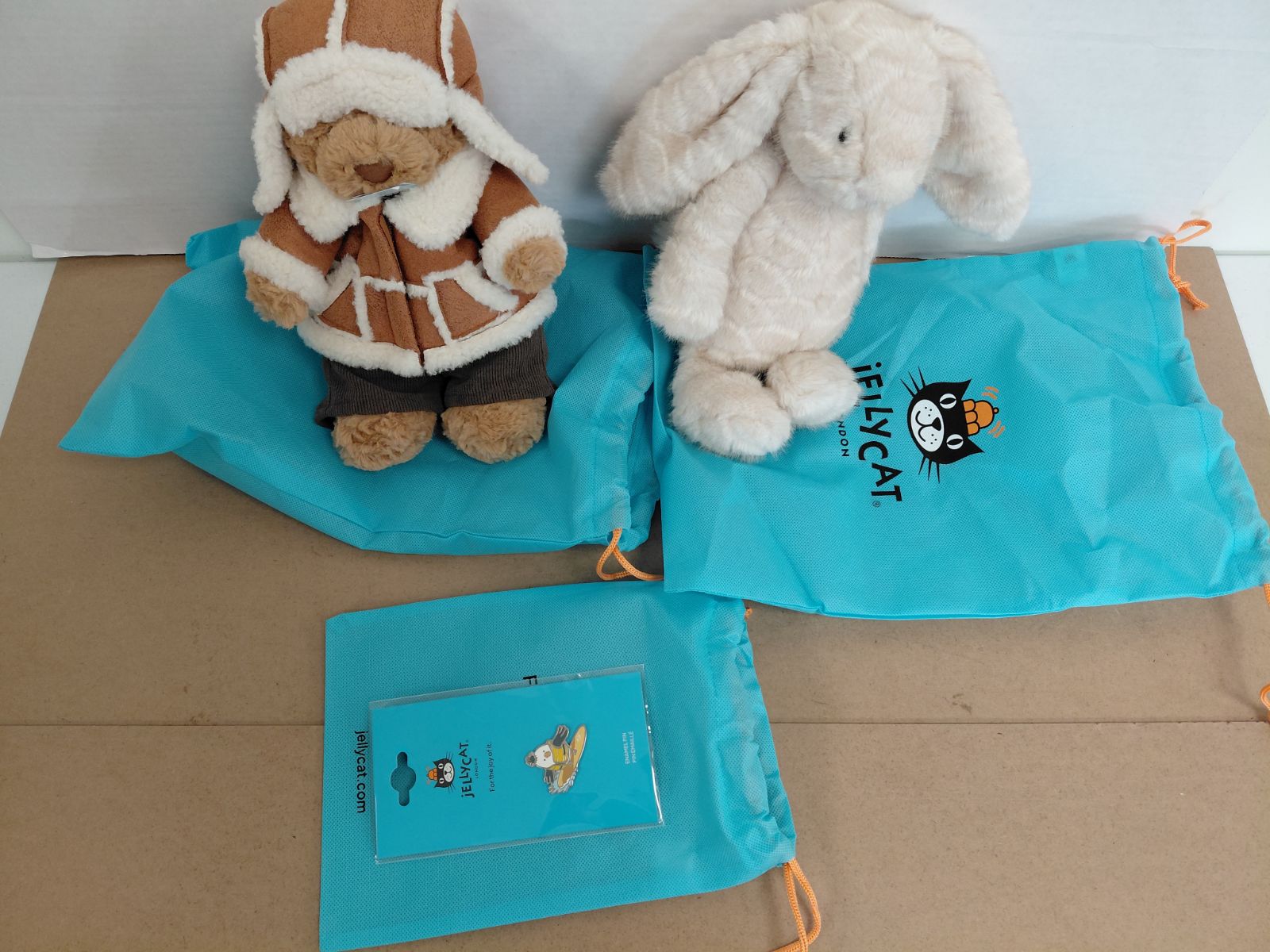 A parcel a customer ordered from a UK shop
