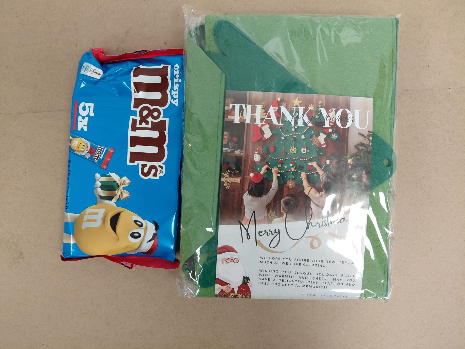 A parcel a customer ordered from a UK shop