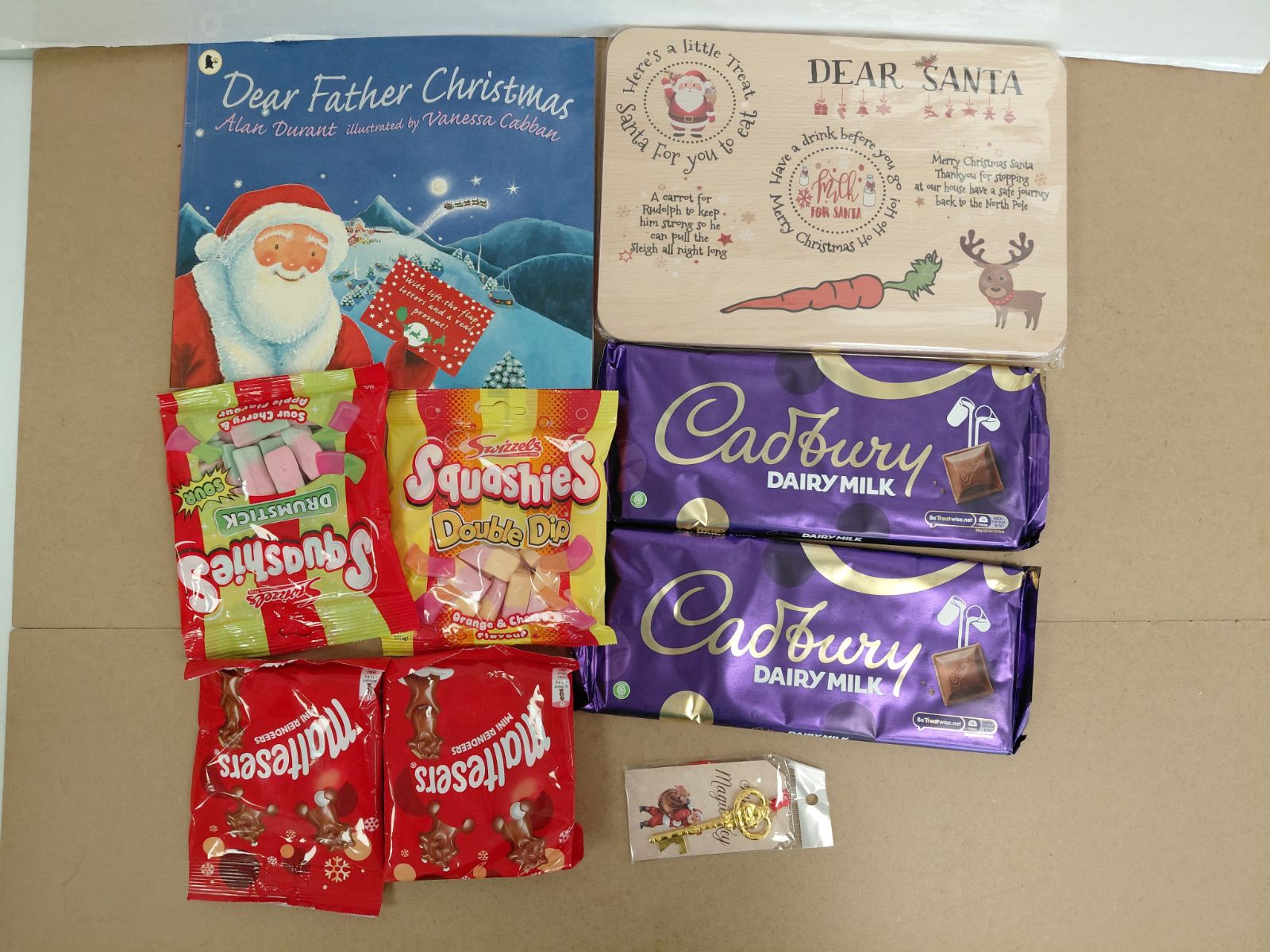 A parcel a customer ordered from a UK shop