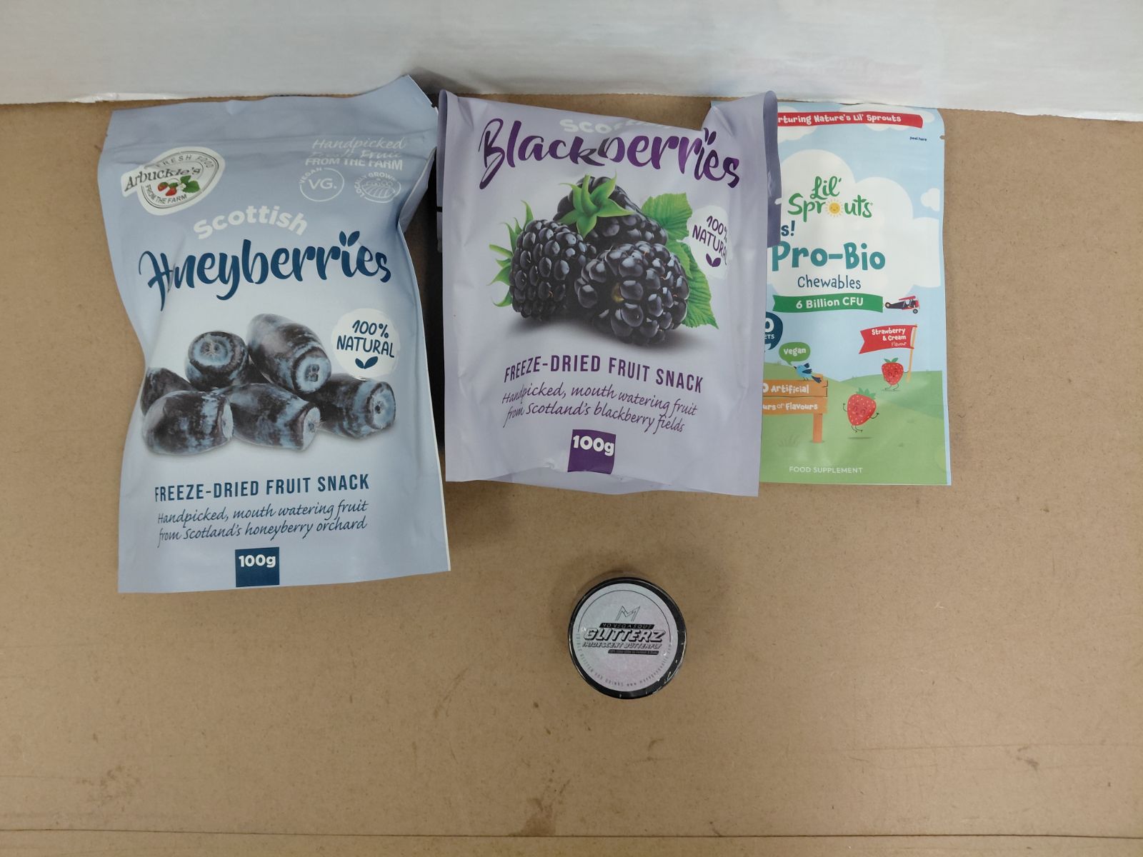 A parcel a customer ordered from a UK shop