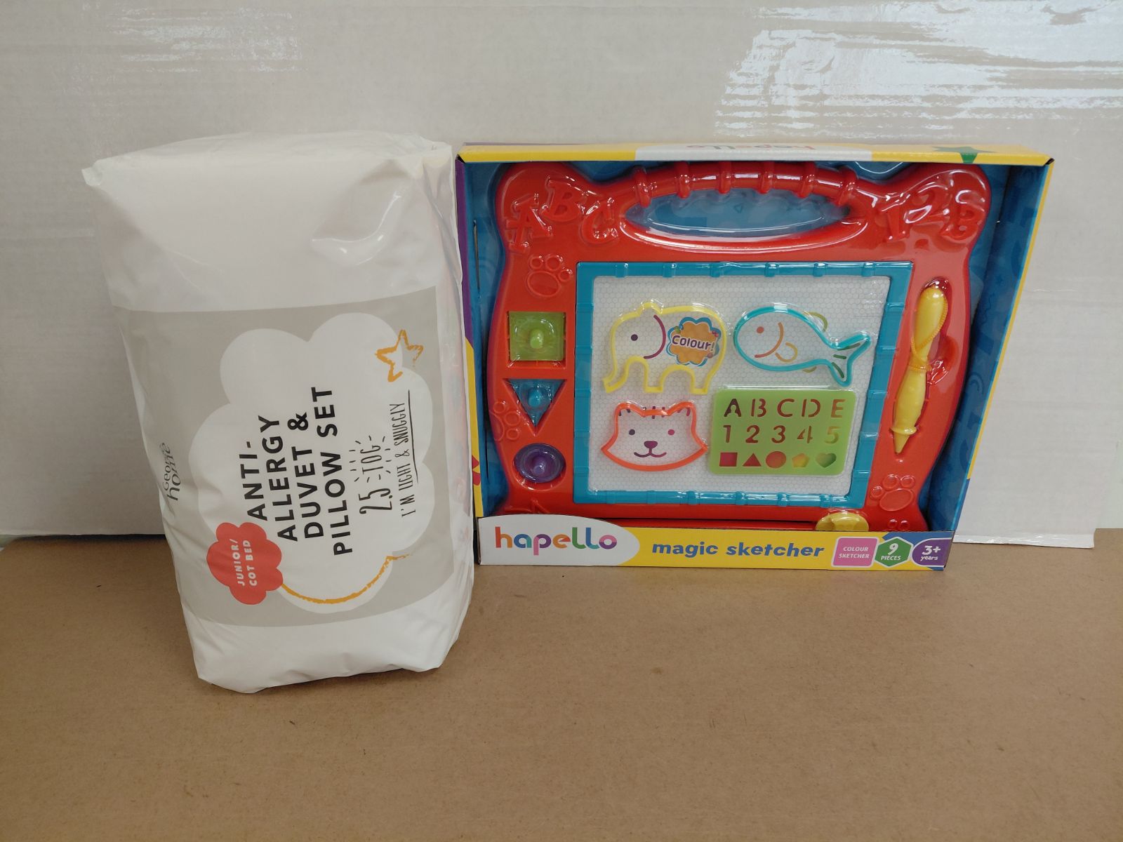 A parcel a customer ordered from a UK shop