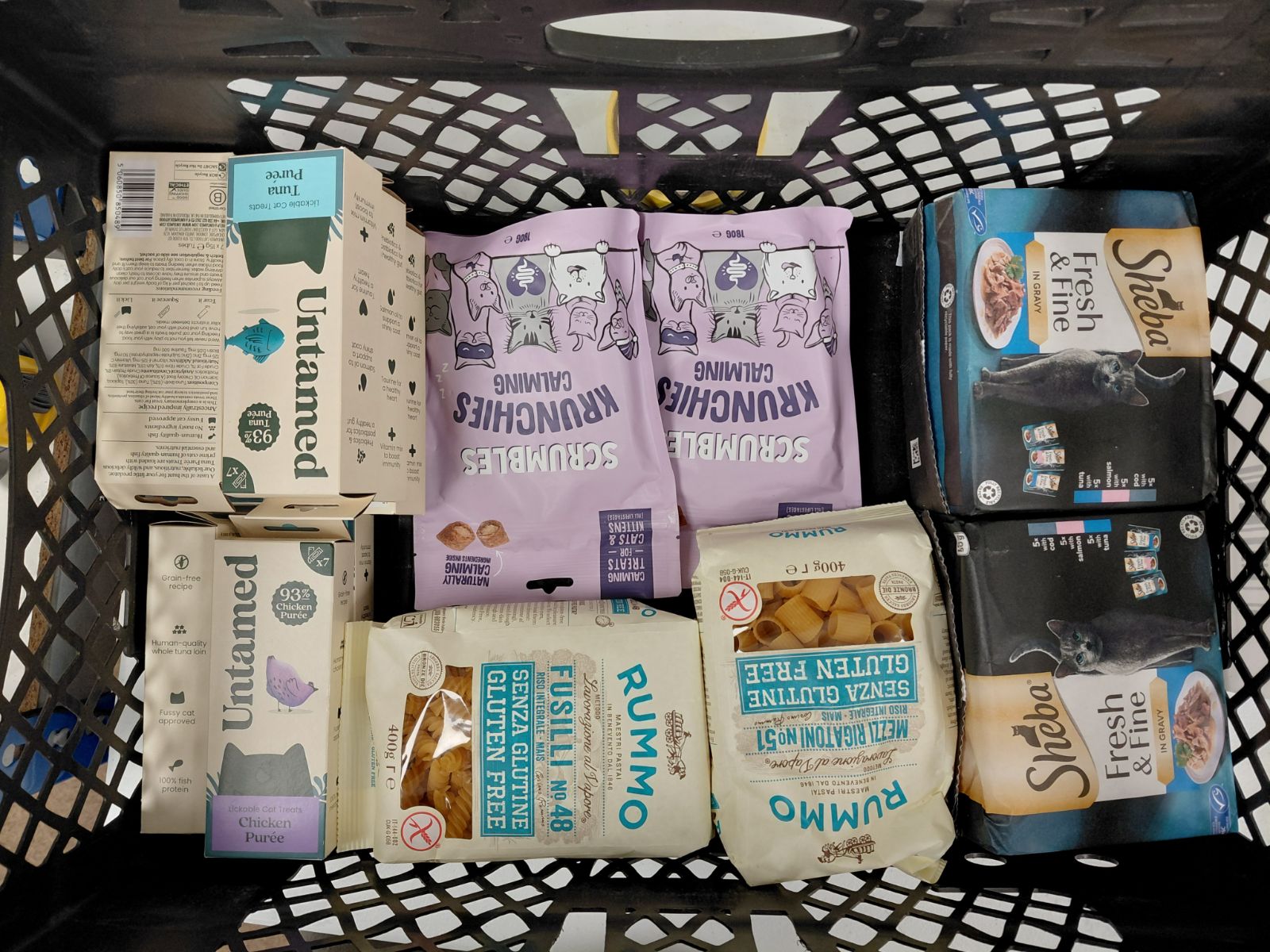 A parcel a customer ordered from a UK shop